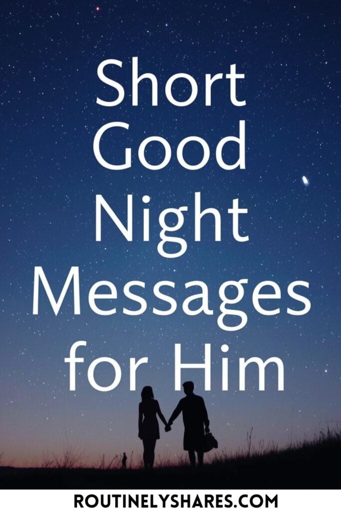 Short Good night Messages
