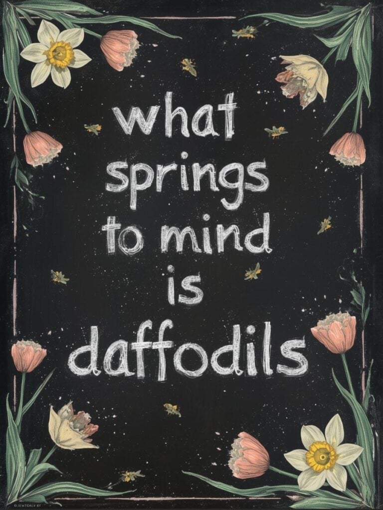 spring chalk board art ideas