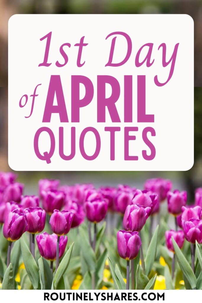 April Quotes