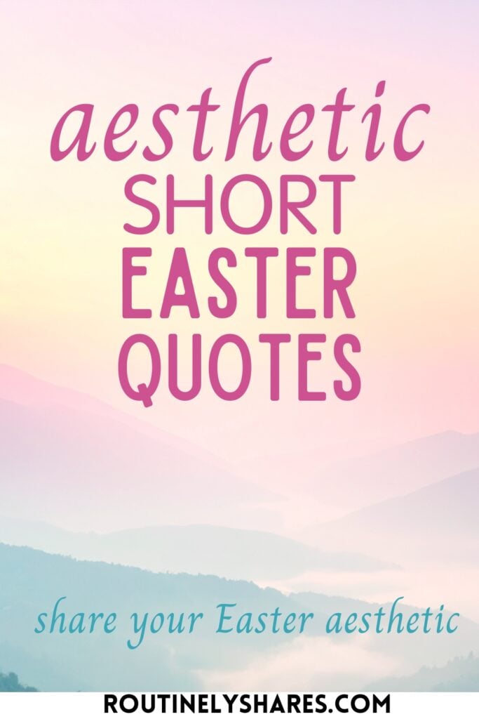 Short happy Easter quotes