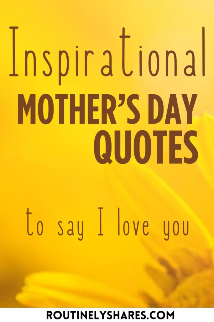 Happy Mother's Day Quotes