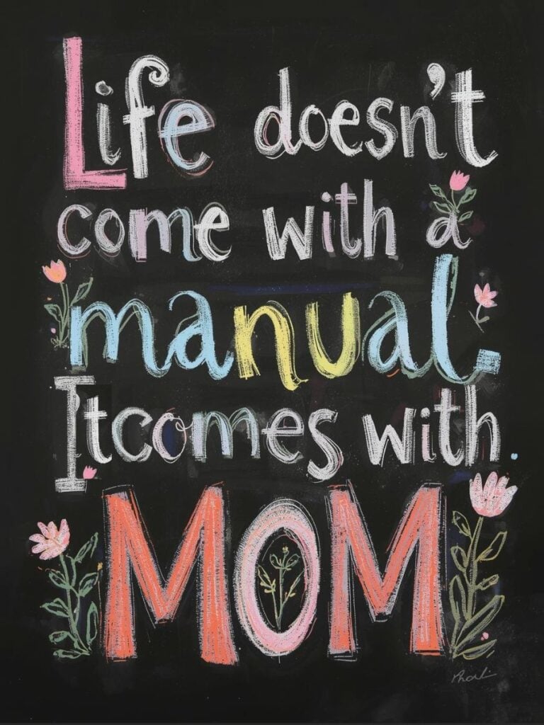 Happy Mother's Day chalkboard art ideas