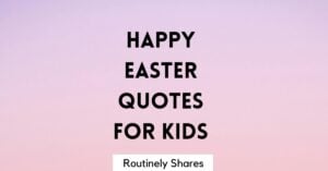 Happy Easter Quotes for Kids