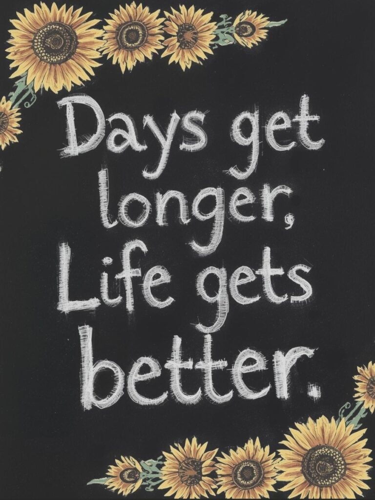 Summer chalkboard art ideas