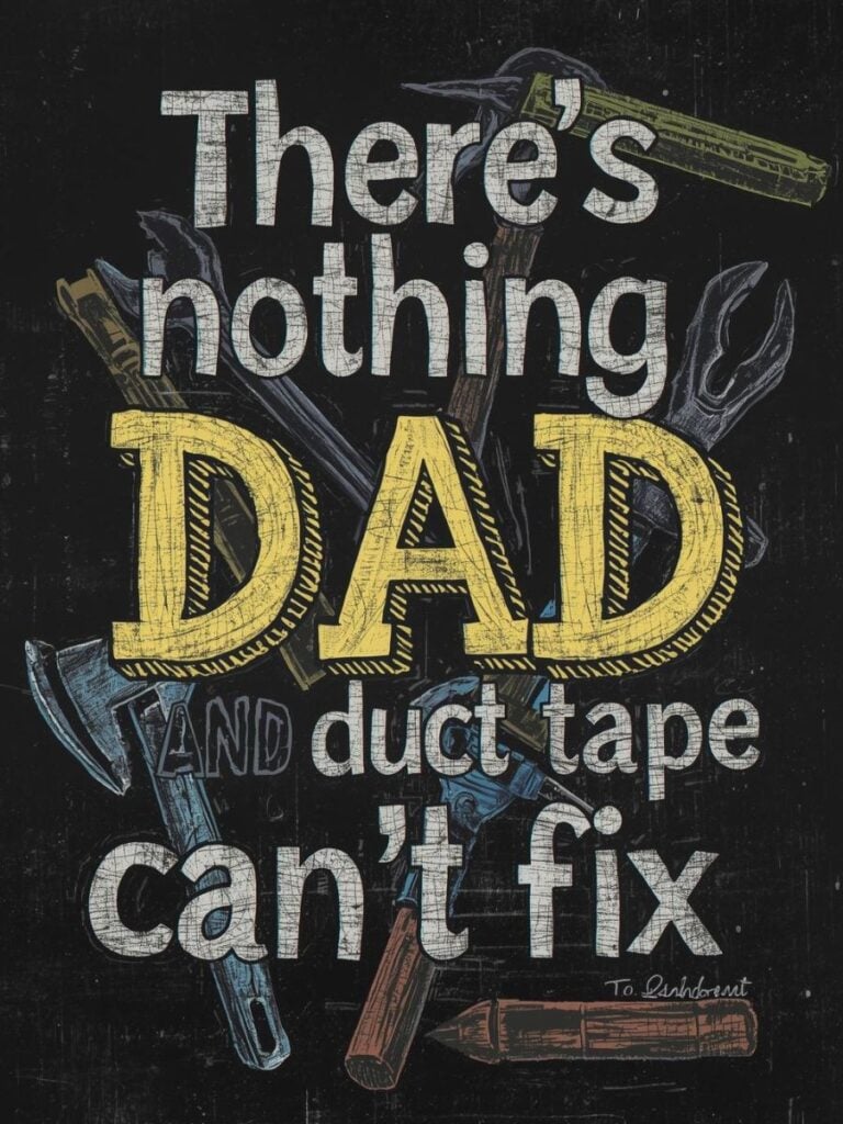 Easy Father's Day Chalkboard Art ideas