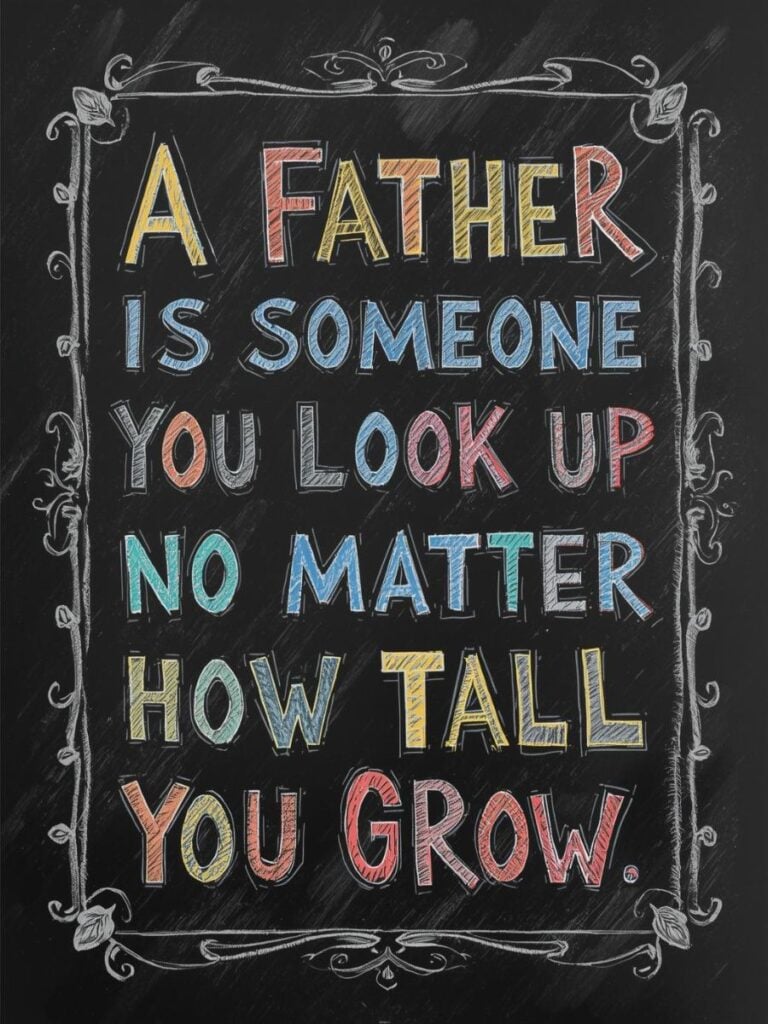 Easy Father's Day Chalkboard Art ideas