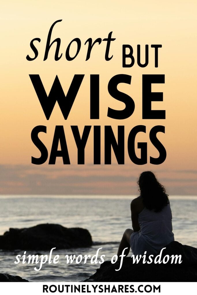 wisdom quotes and wise sayings