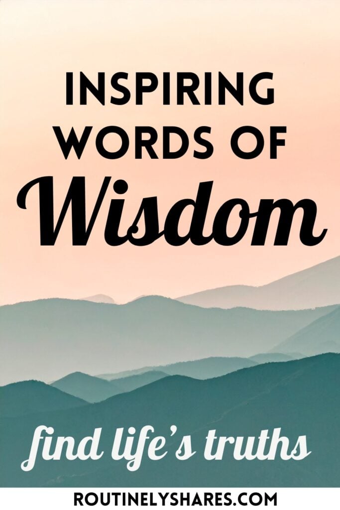 wisdom quotes and wise sayings