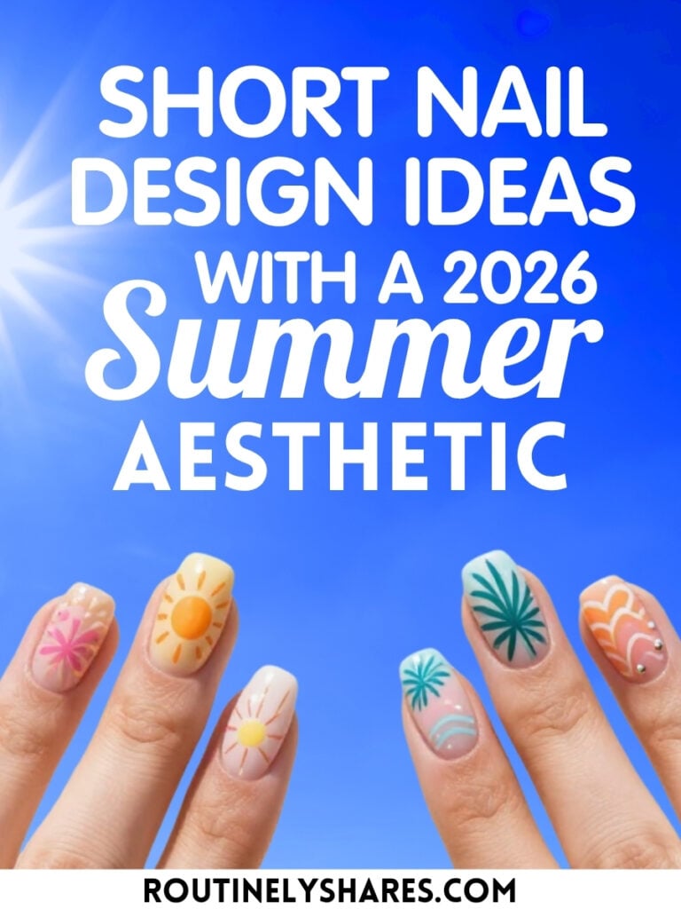 Short summer nails inspo and design ideas