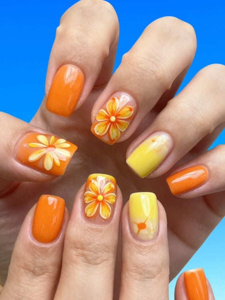 Short summer nails inspo and design ideas