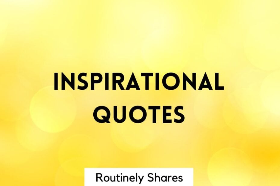 inspirational quotes