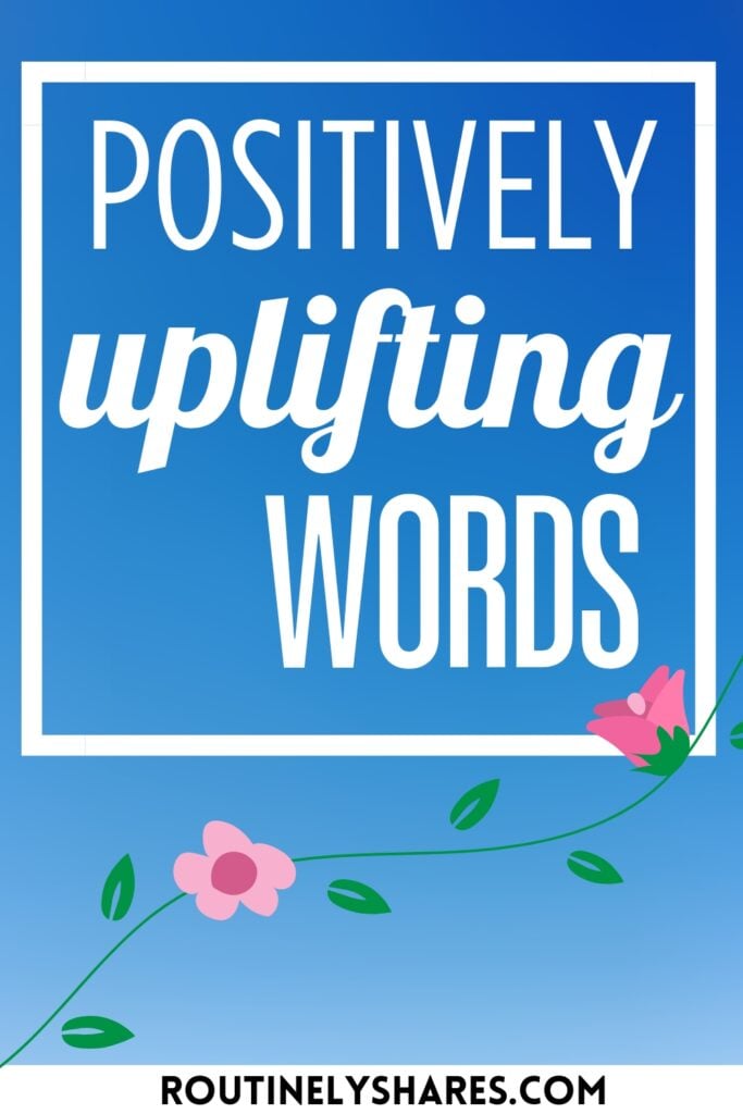 Positive words