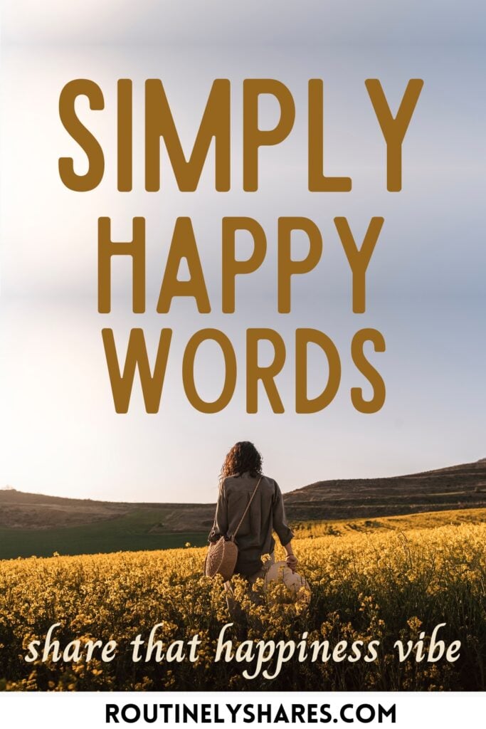 Happy words