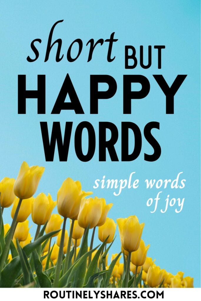 Happy words