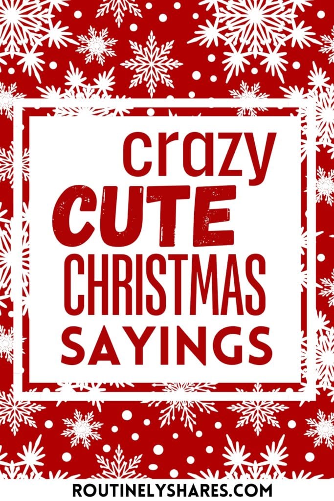 Cute Christmas sayings for cards and signs