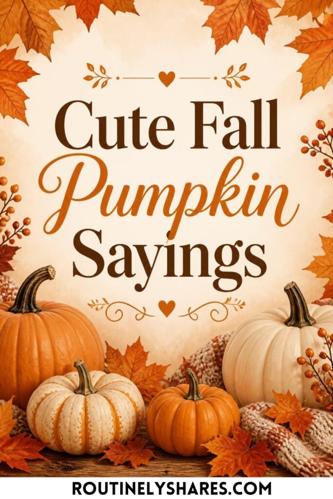 cute pumpkin sayings for signs