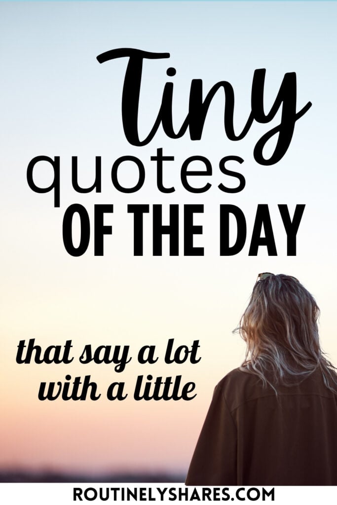 Short Quotes of the Day