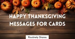 happy Thanksgiving messages for cards