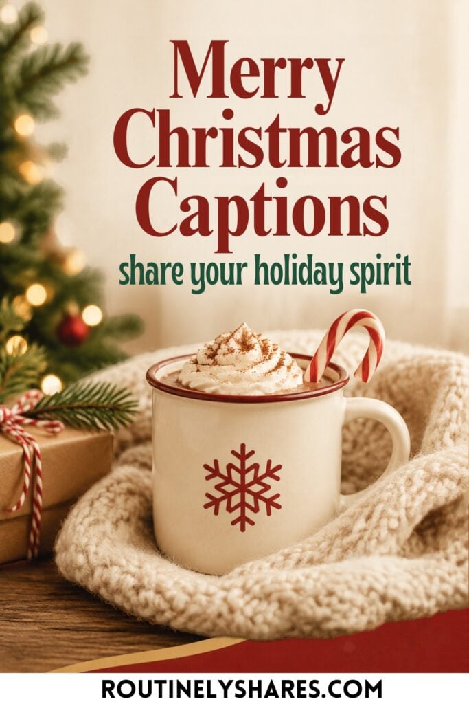 Merry Christmas Captions for Instagram