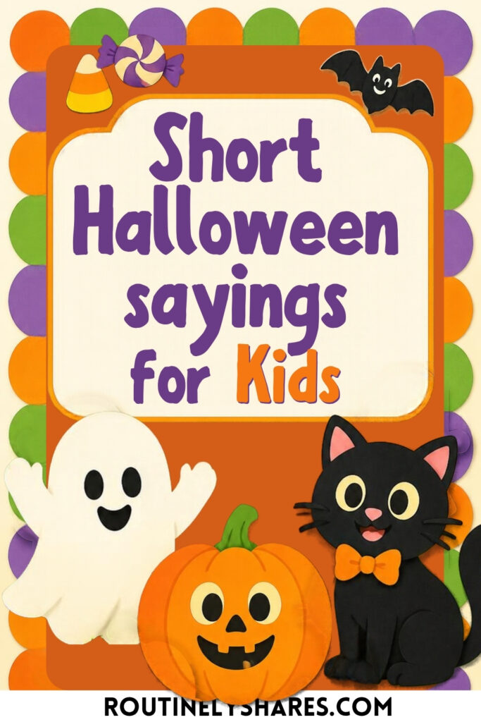 Short Halloween Quotes for Kids
