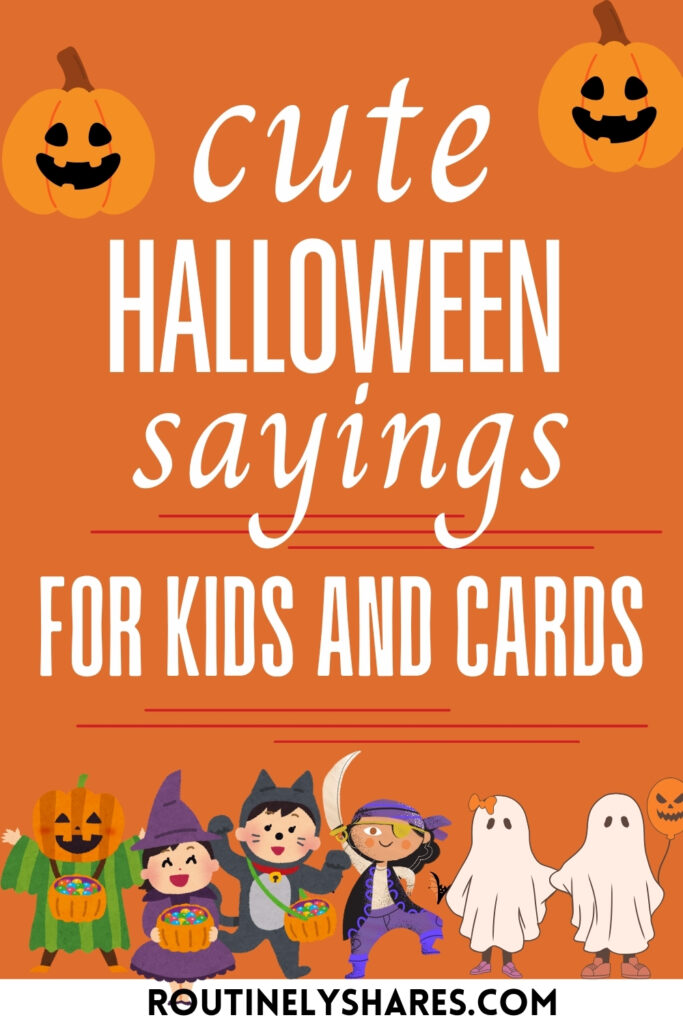 Short Halloween Quotes for Kids