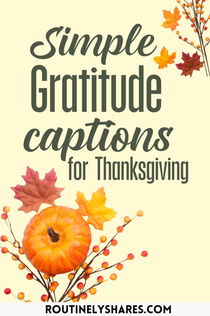 short grateful captions