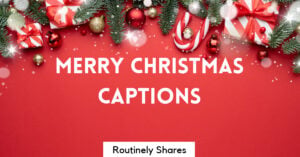 Merry Christmas Captions